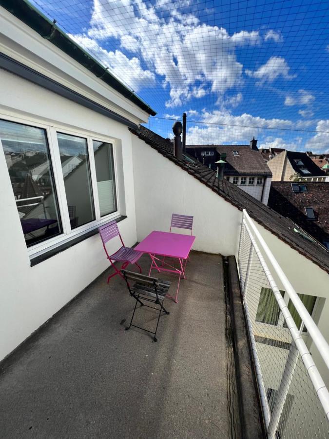 City Center Rooftop Studio With Oldtown View Bazel Buitenkant foto