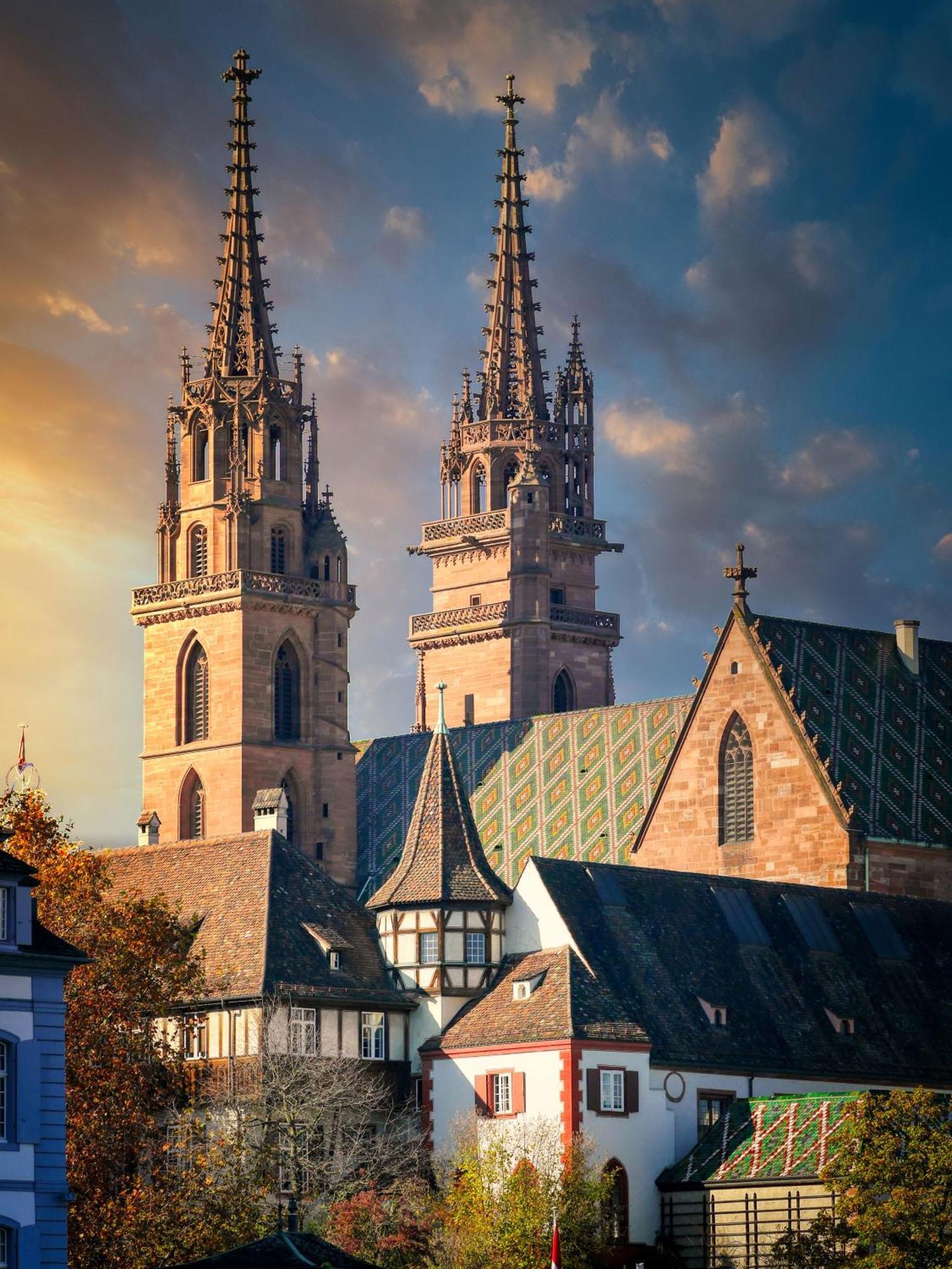 City Center Rooftop Studio With Oldtown View Bazel Buitenkant foto