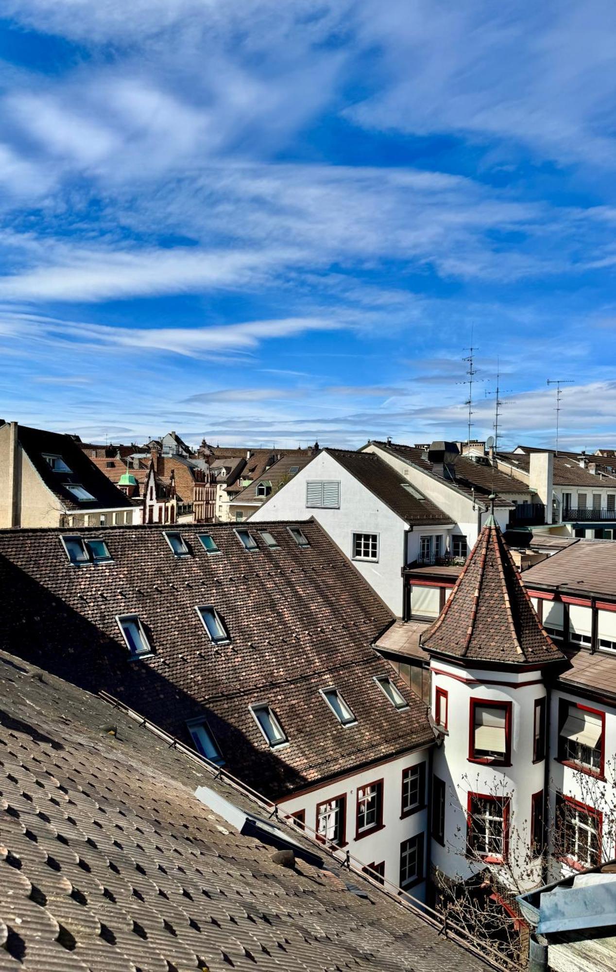 City Center Rooftop Studio With Oldtown View Bazel Buitenkant foto